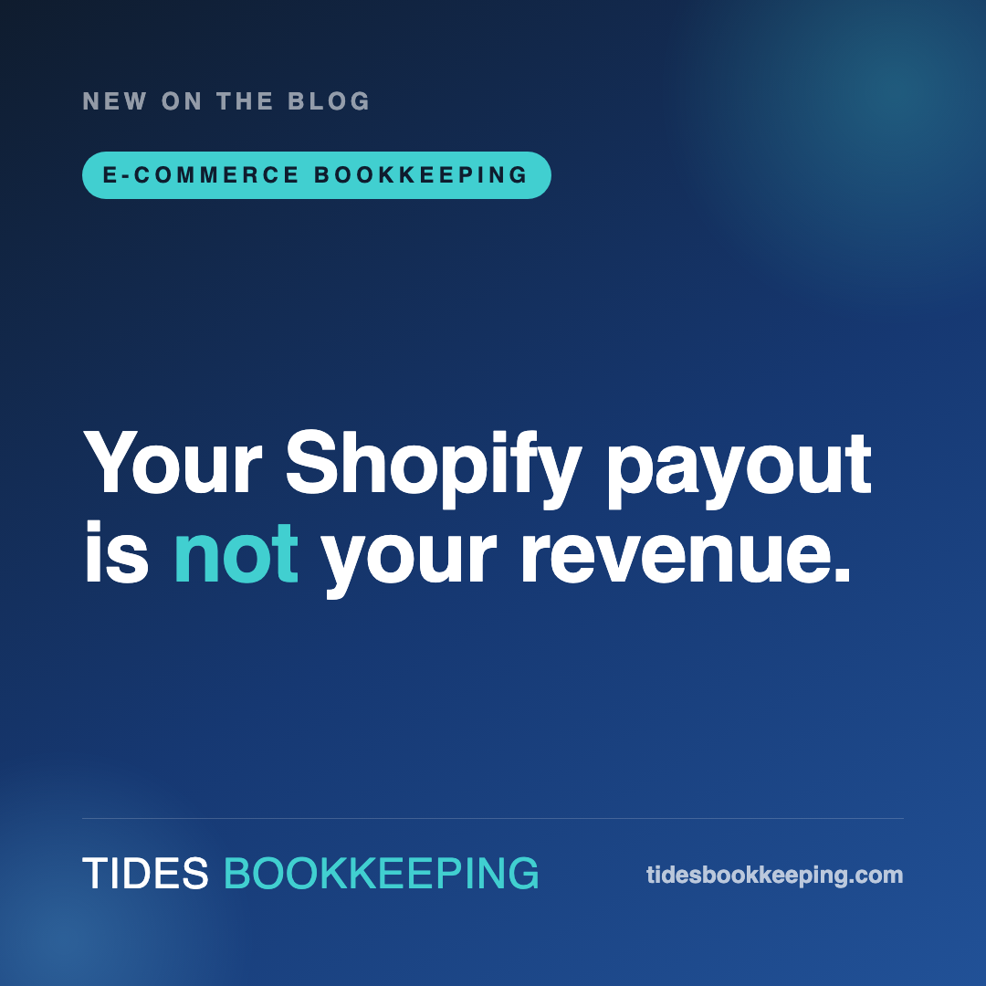 Bookkeeping for ecommerce