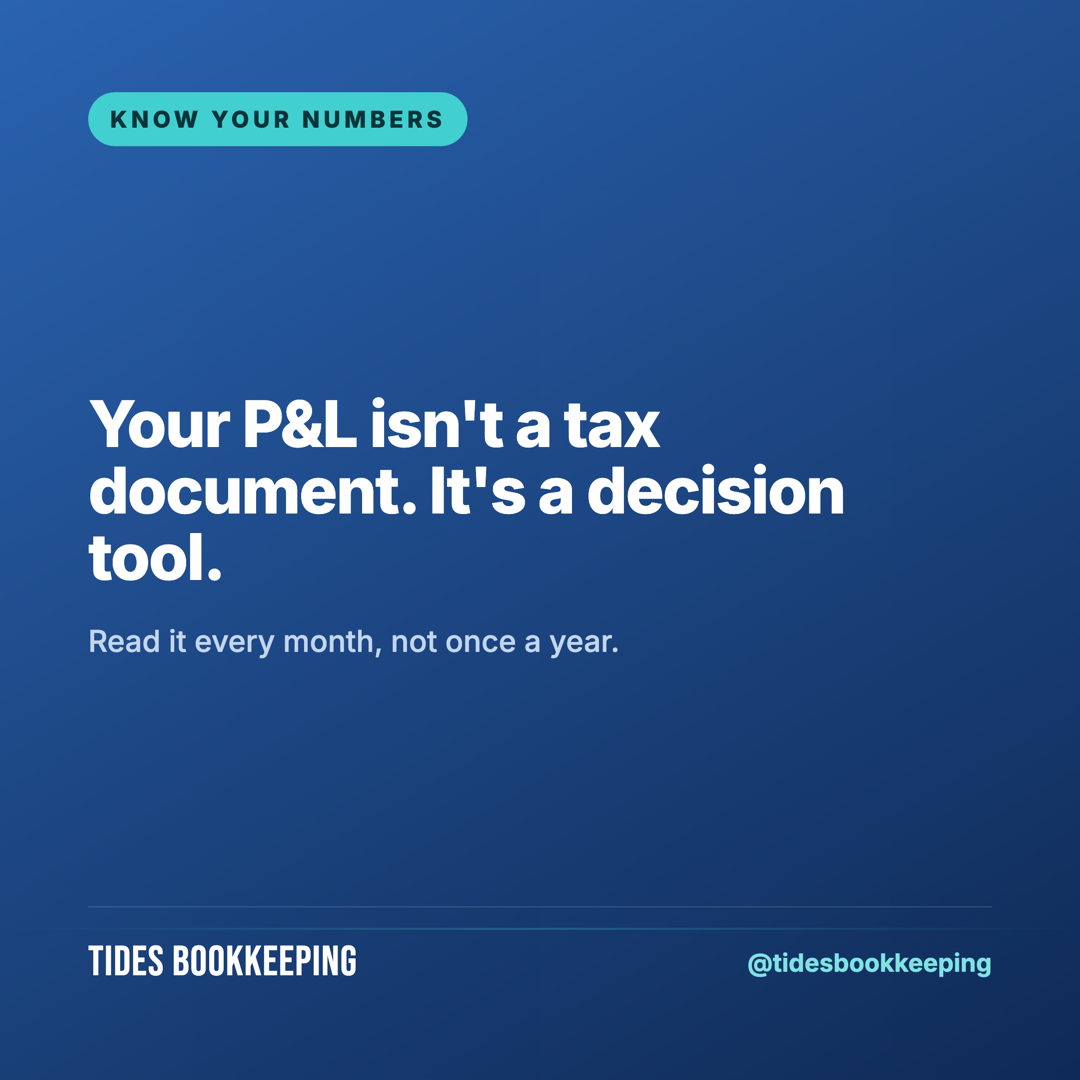 What your P&L actually tells you