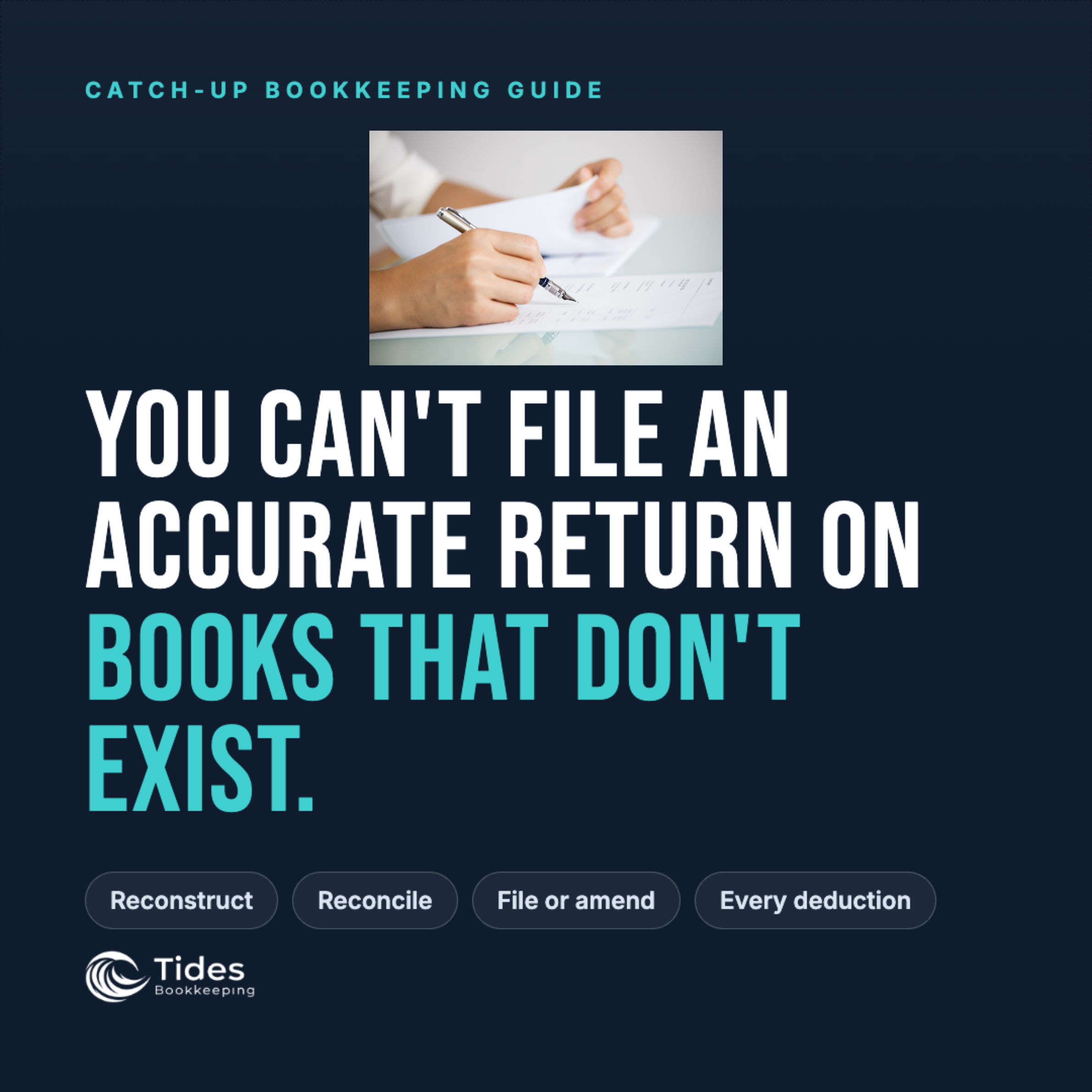 Catch-Up Guide — Before Tax Season / Your CPA